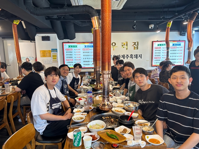 박지호 선배님과 식사