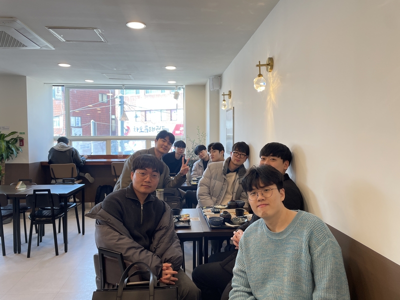 찬욱 선배님과 식사