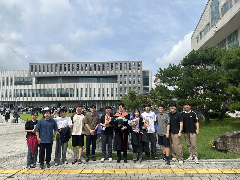 유진 석사 졸업식