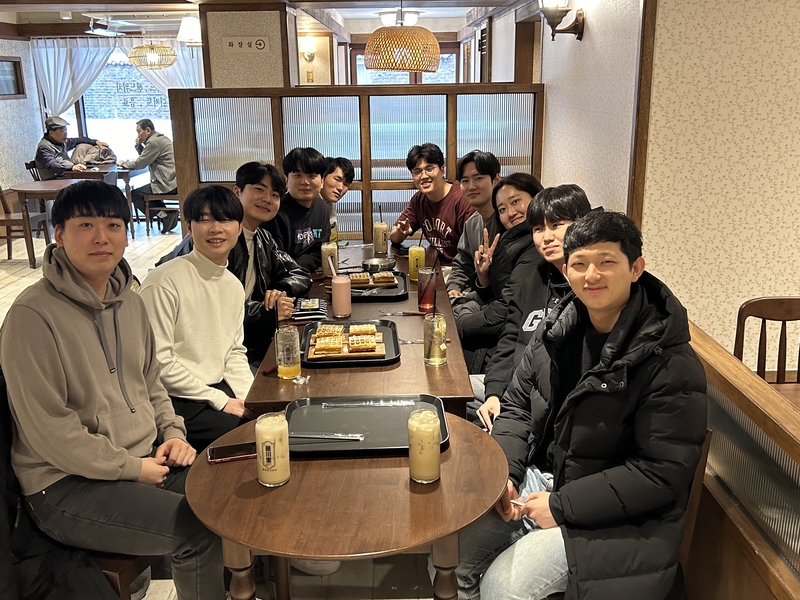 이지영, 경찬욱 선배님과 식사