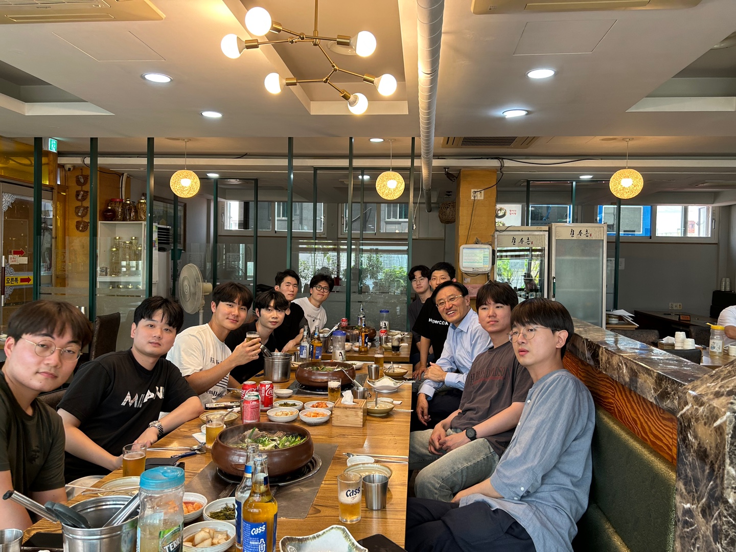찬욱 졸업 기념 회식