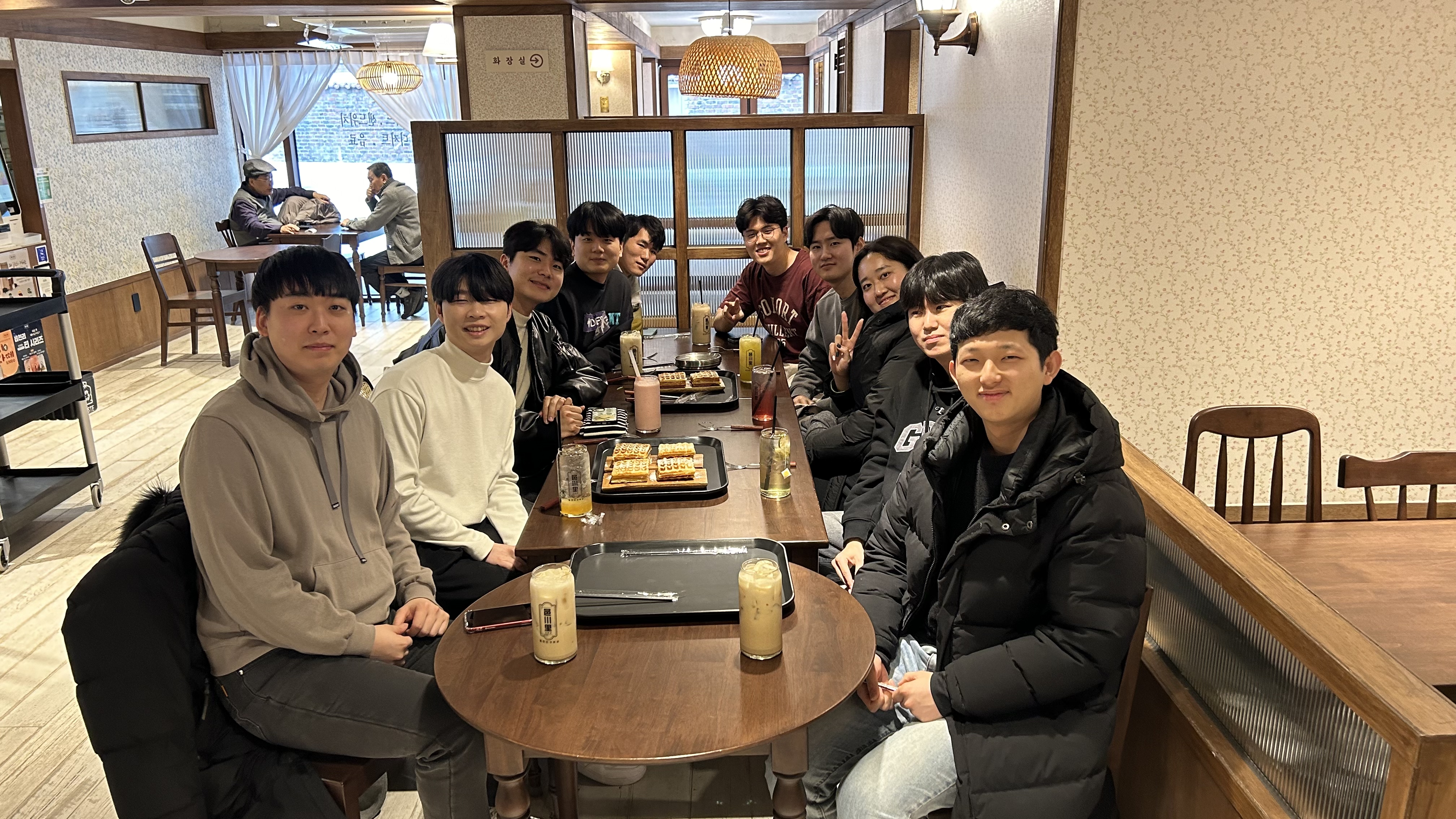 이지영, 경찬욱 선배님과 식사